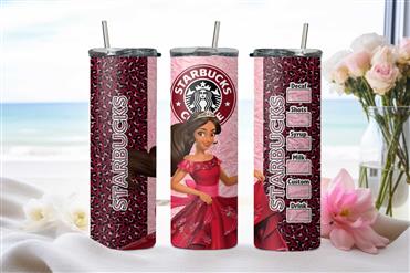 Starbucks Coffee Elena Red Leopard